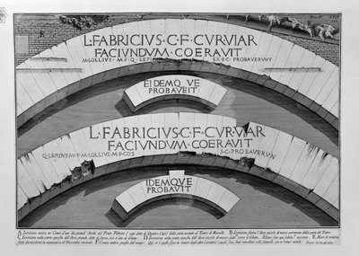 Ponte Fabricio von Giovanni Battista Piranesi